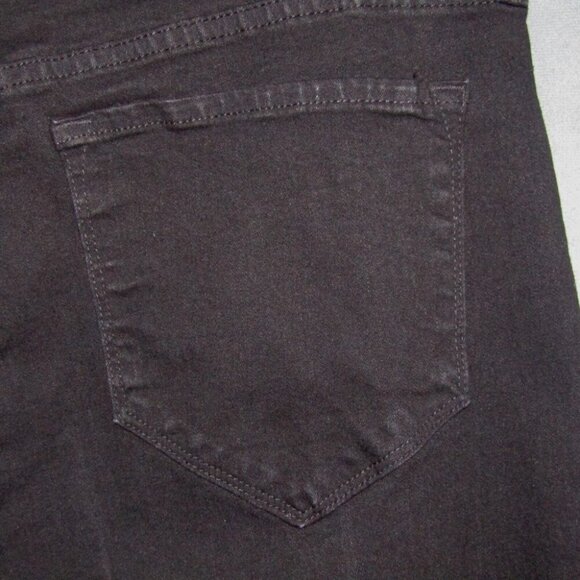 NYDJ Jeans Black Denim Lift Tuck Technology Size 16 Straight Leg Stretch USA - Picture 5 of 12